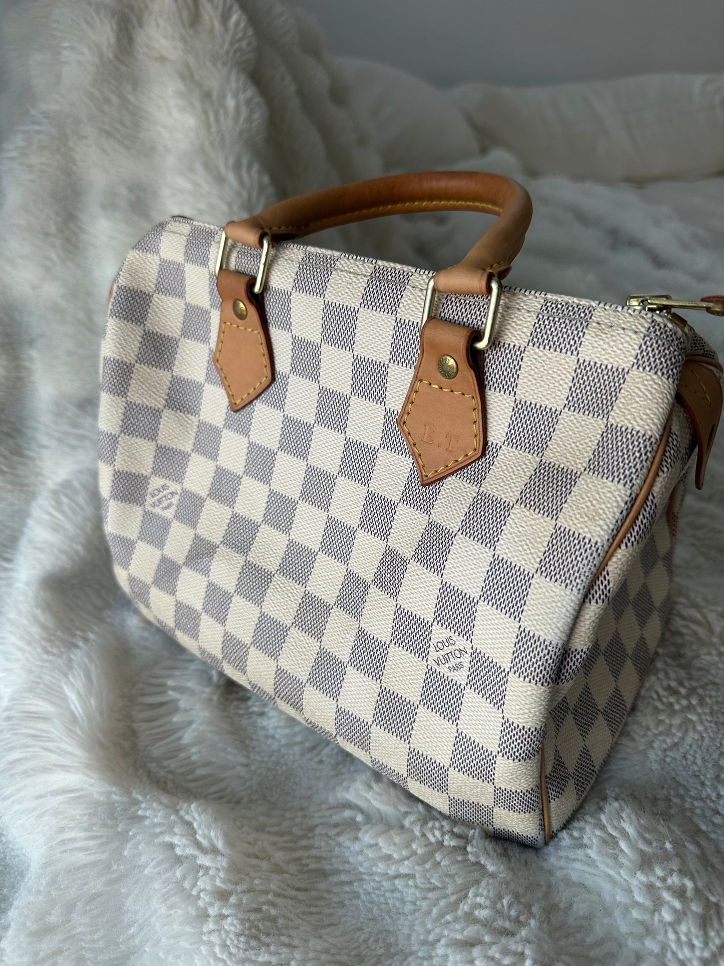 Louis Vuitton Speedy 25 Damier Azure