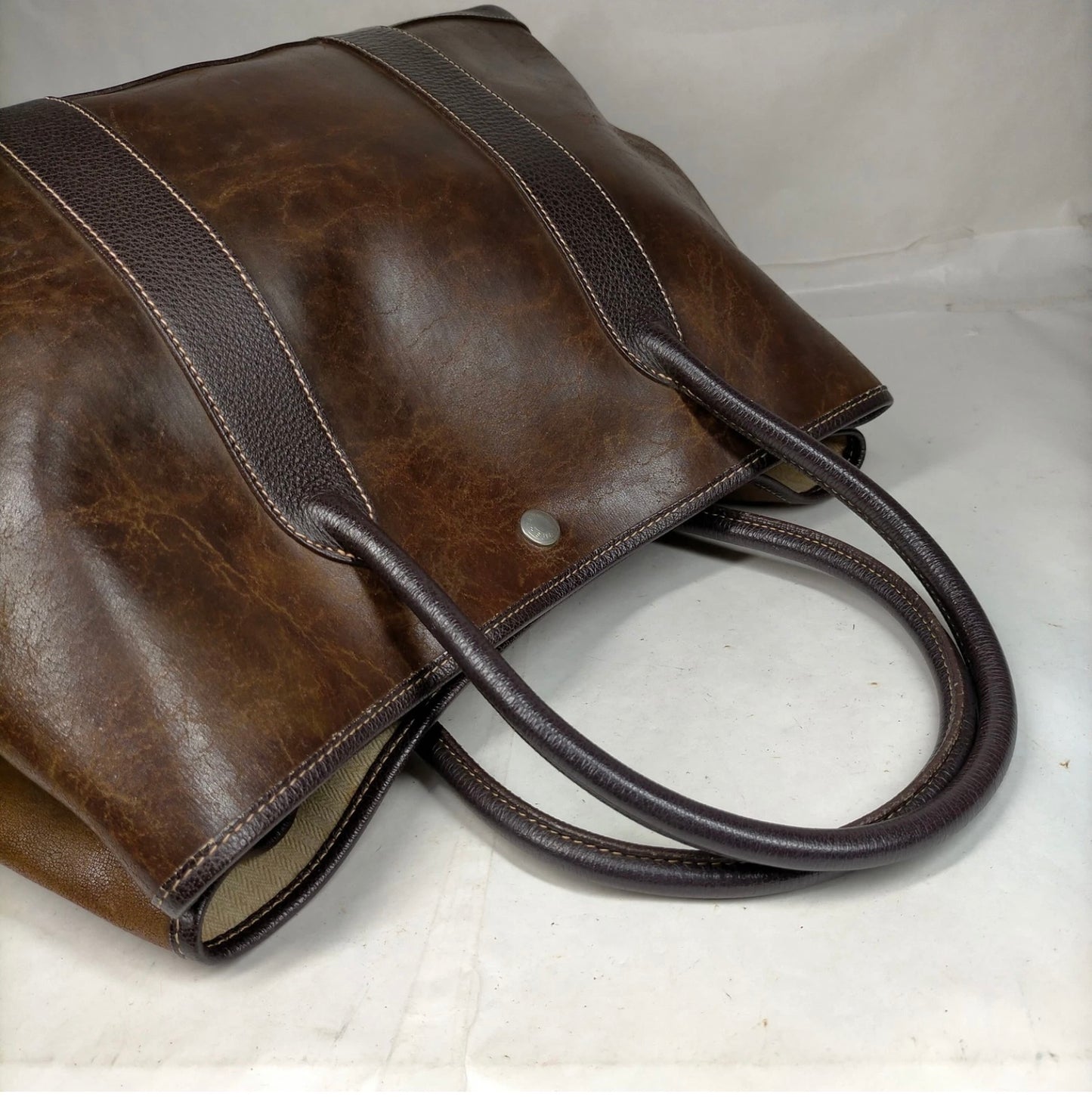 Hermes Garden Party Tote Chocolate