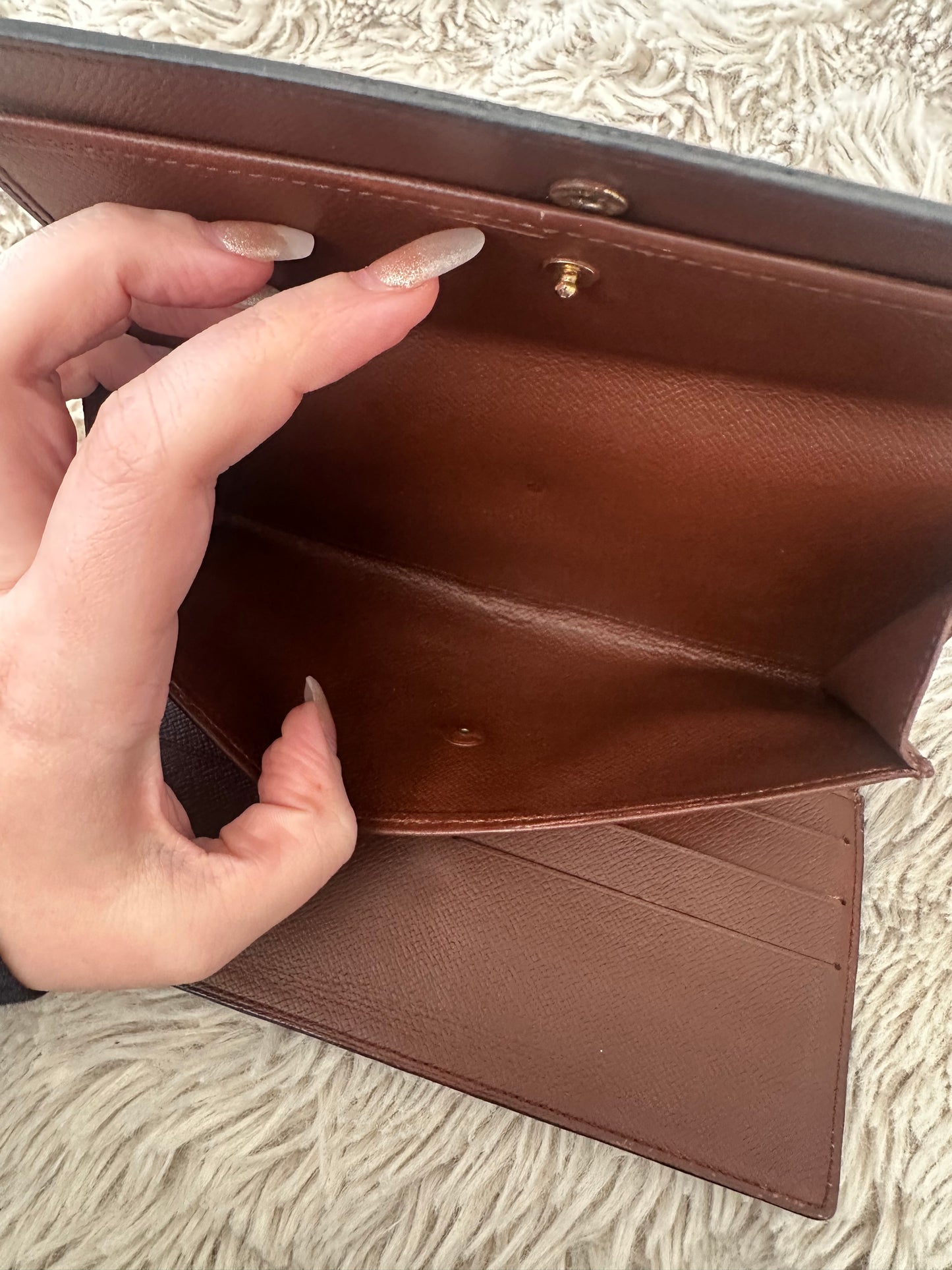 Louis Vuitton portefeuille tresor international monogram long wallet