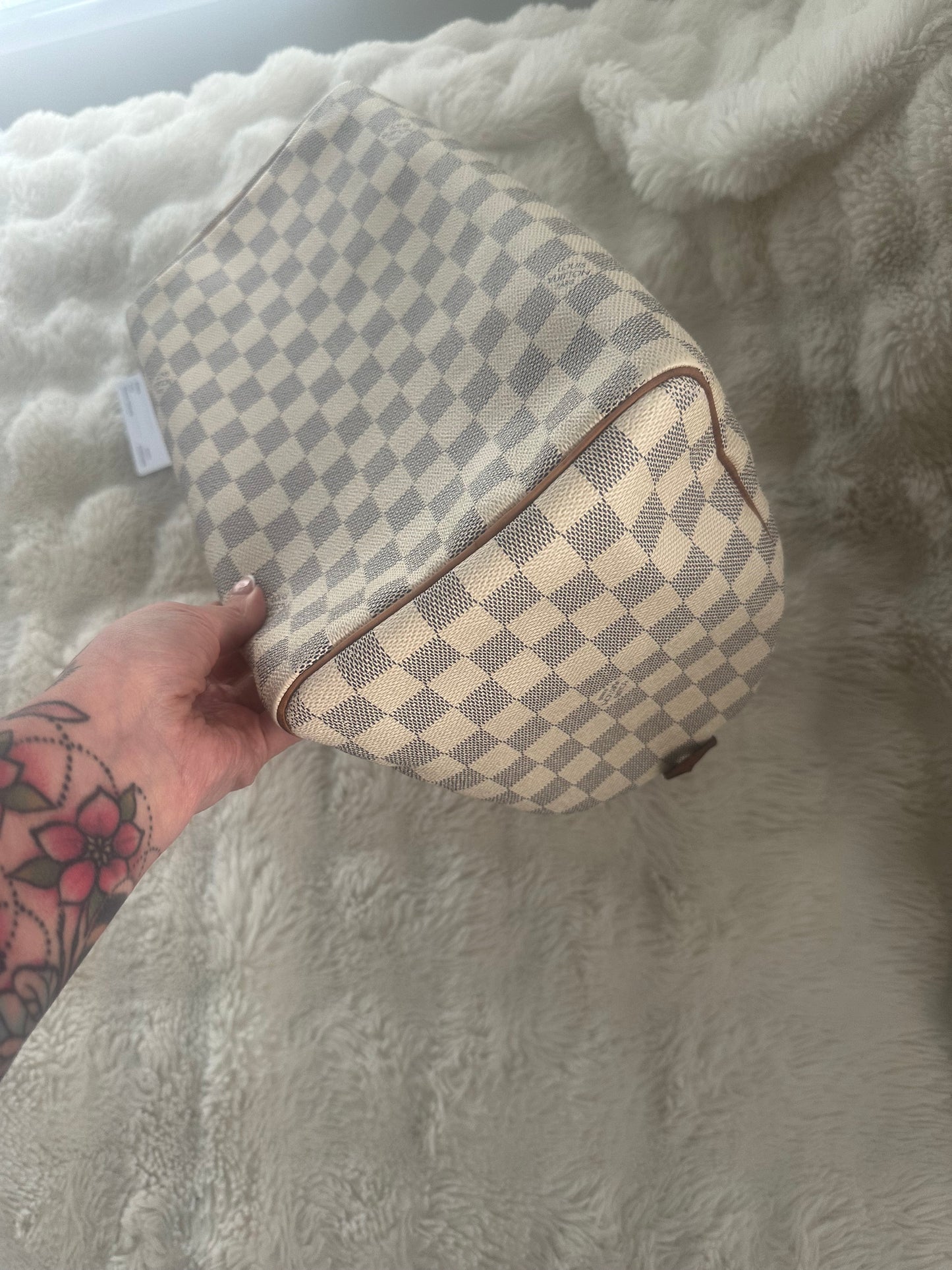 Louis Vuitton Vintage Speedy 30 Damier Azure