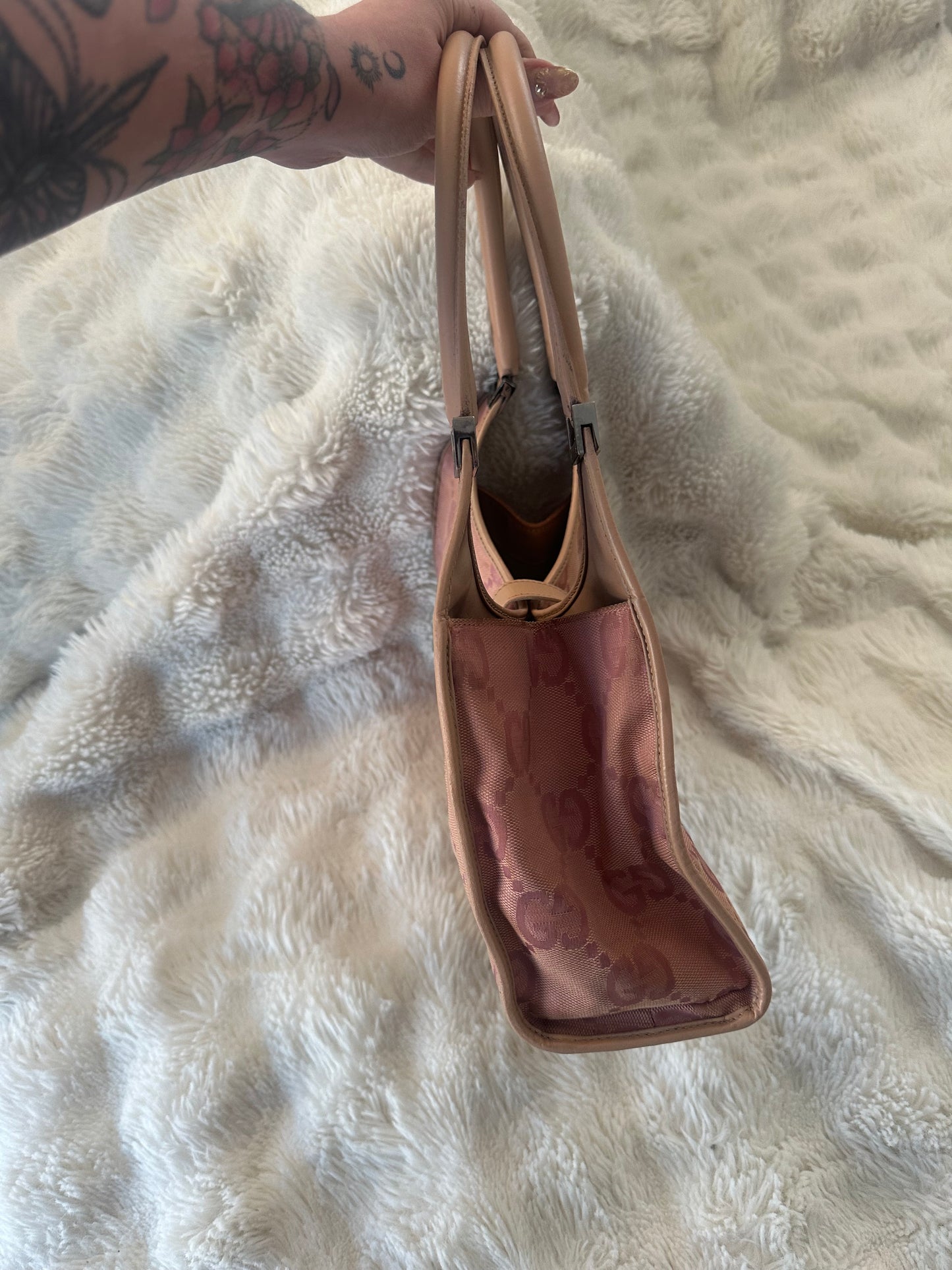 GUCCI - Jackie vintage hobo bag pink
