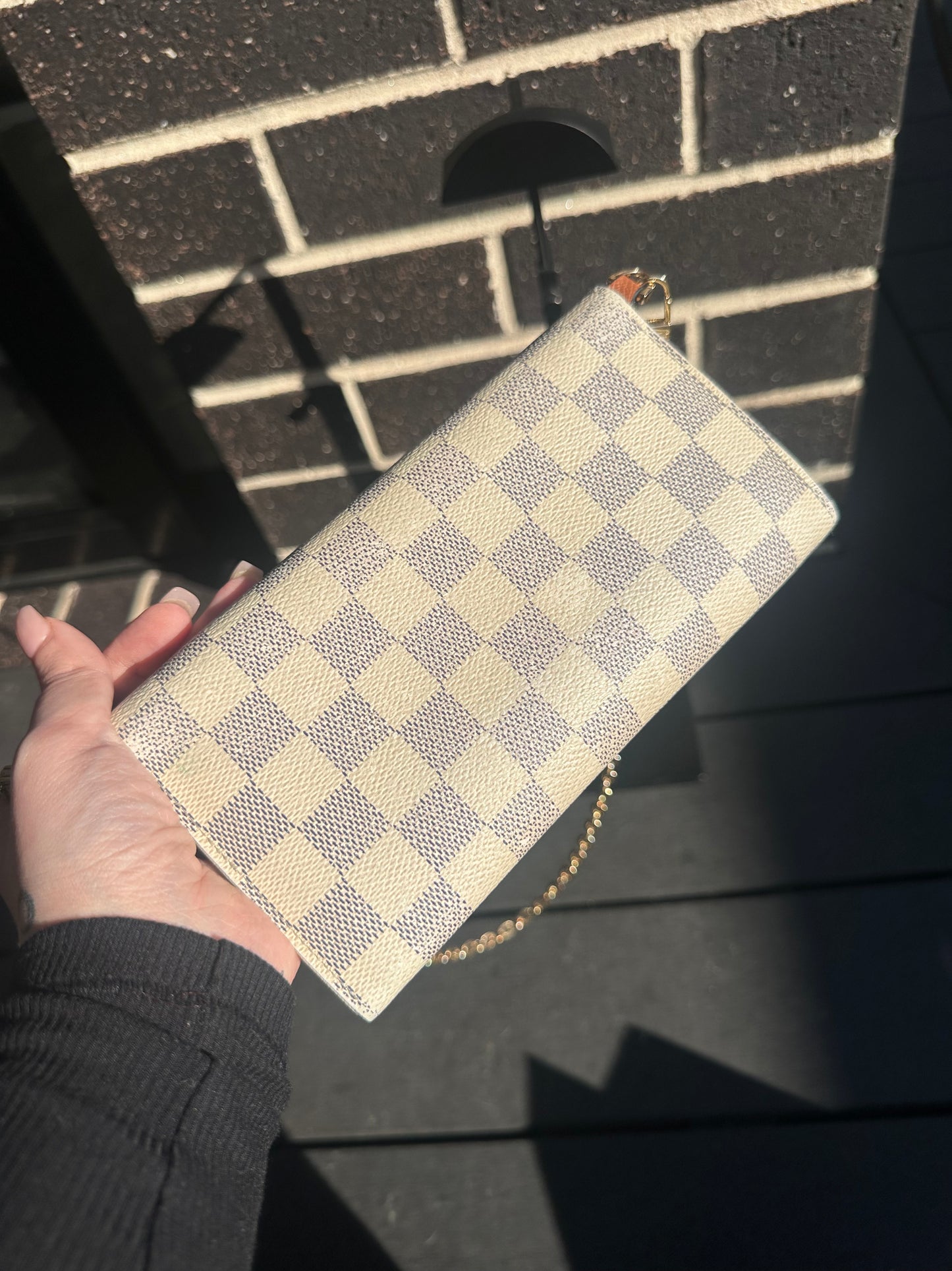 Louis Vuitton Damier Azur WOC shoulder bag