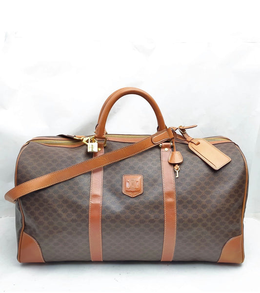 Celine Macadam 50 duffle bag with shoulder strap