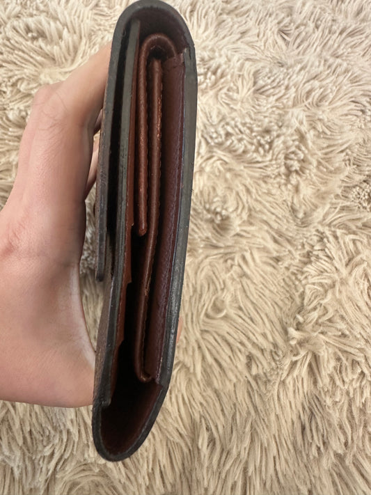 Louis Vuitton Sarah long wallet on chain crossbody