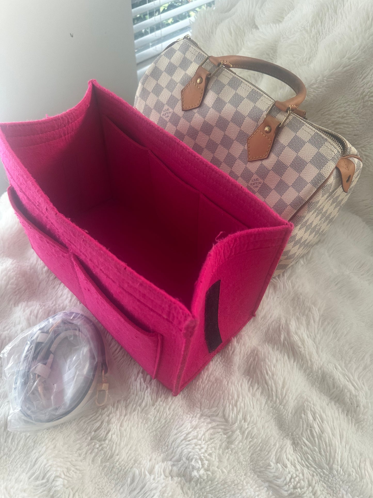 Louis Vuitton Vintage Speedy 30 Damier Azure