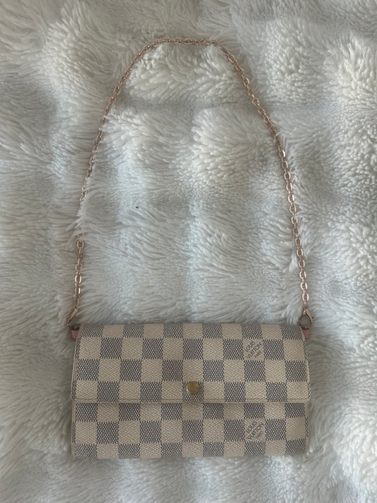 Louis Vuitton  Damier Azur WOC shoulder bag