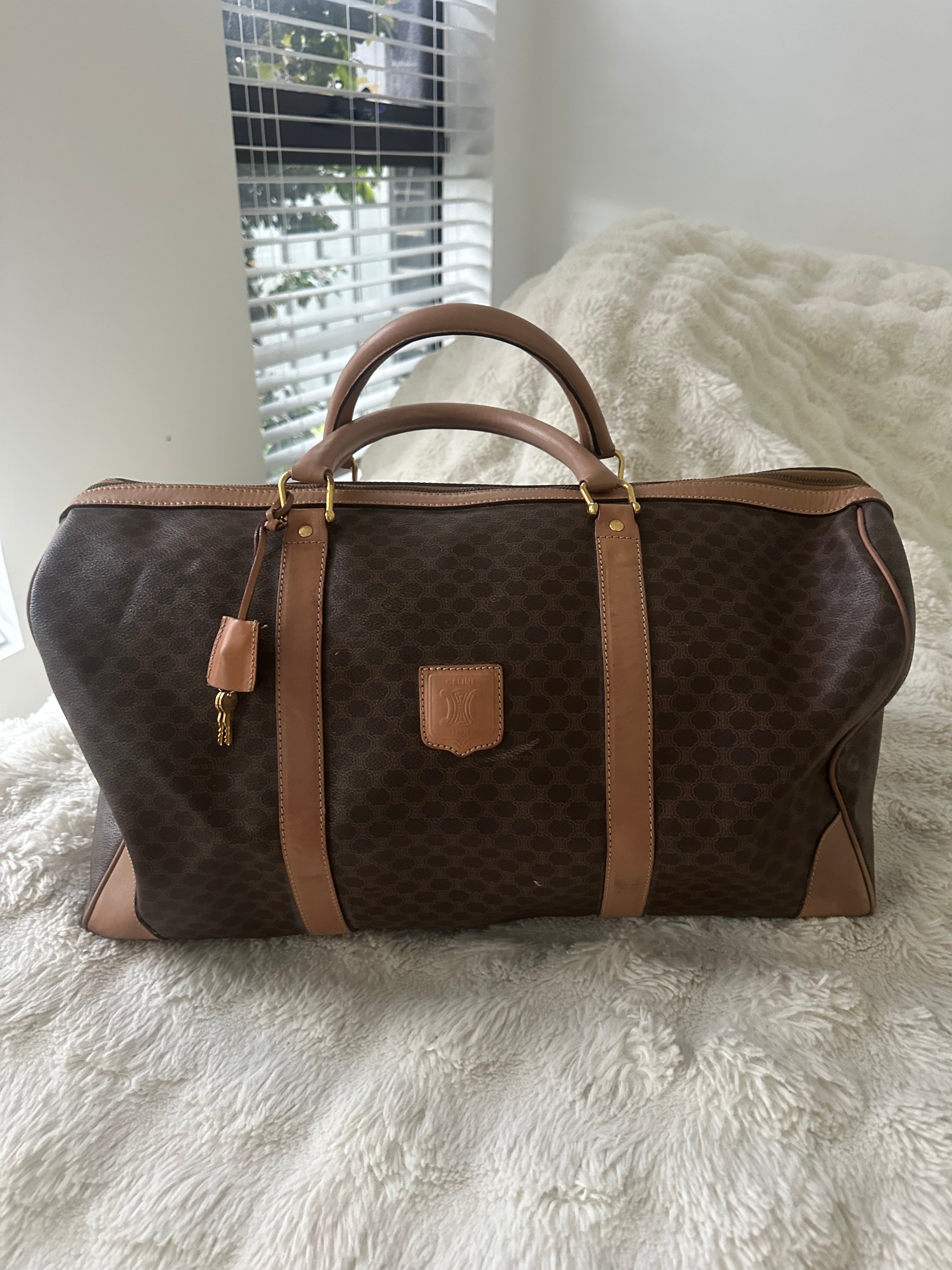 Celine Macadam Vintage weekender bag – Re-Loved Bag Club