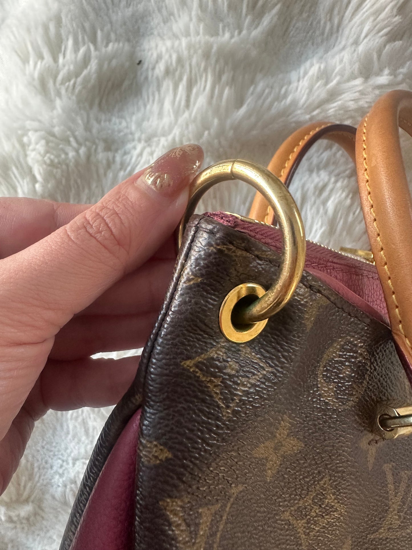 Louis Vuitton - Pallas BB monogram - raisin