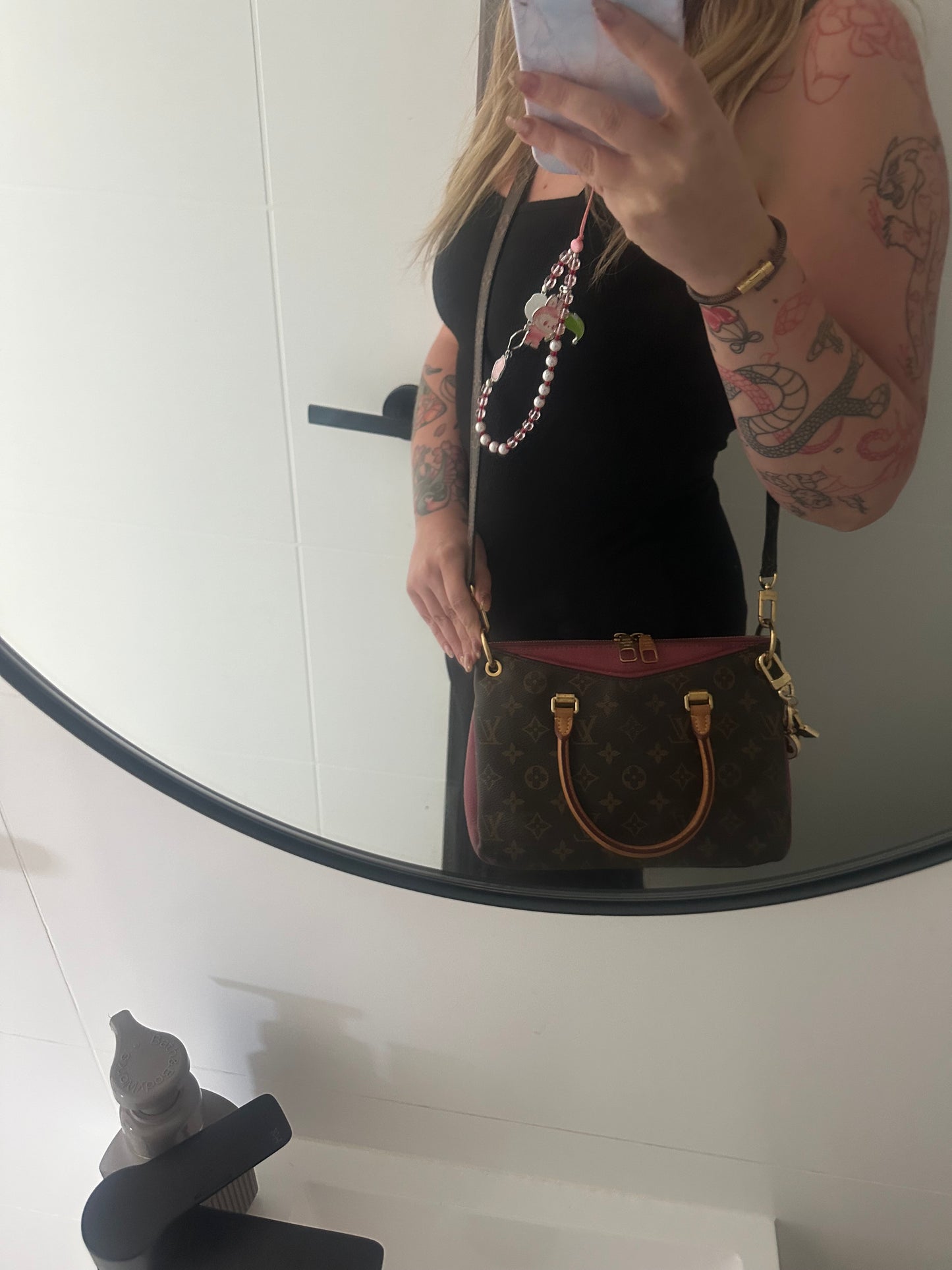 Louis Vuitton - Pallas BB monogram - raisin