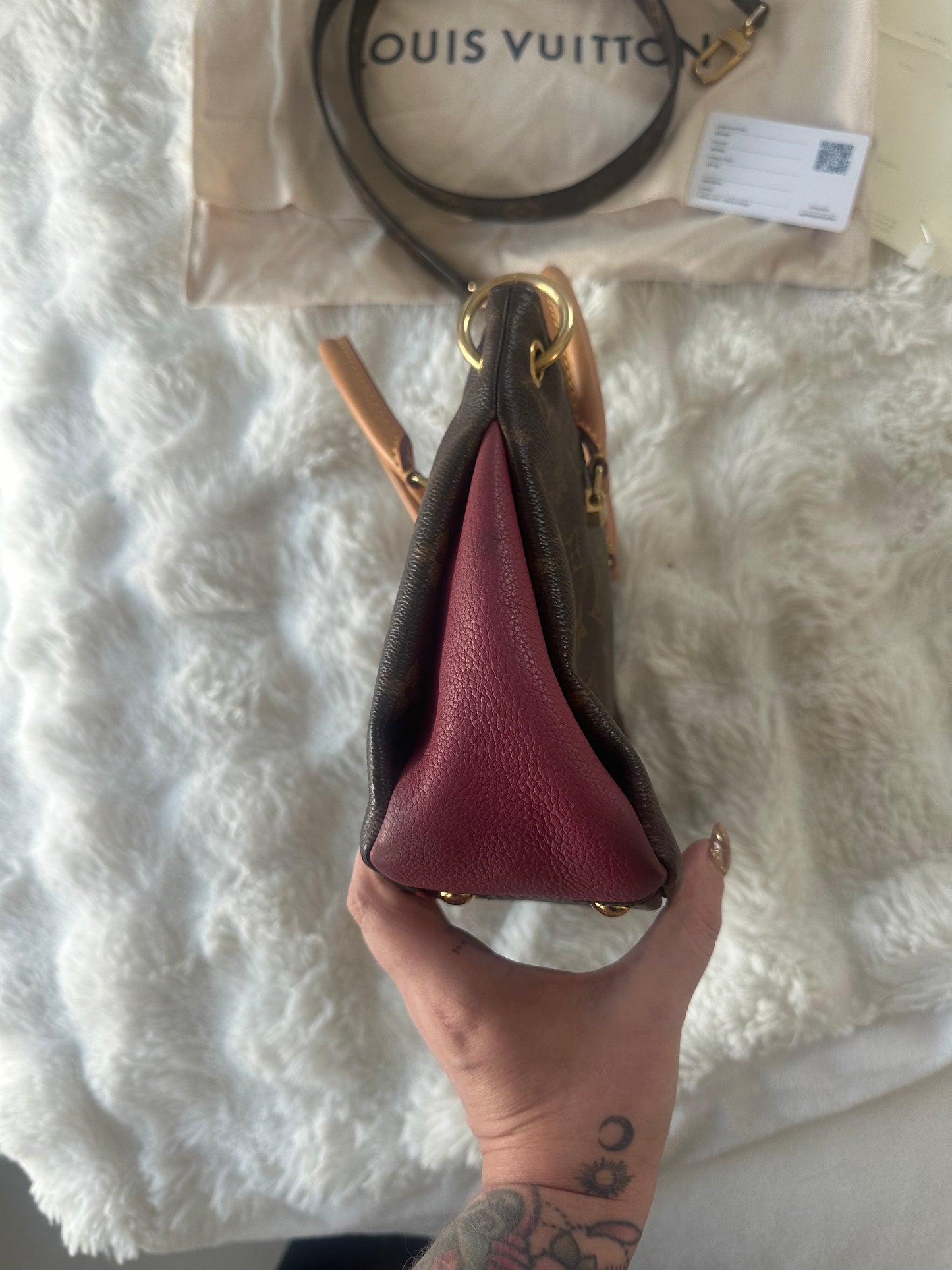 Louis Vuitton - Pallas BB monogram - raisin