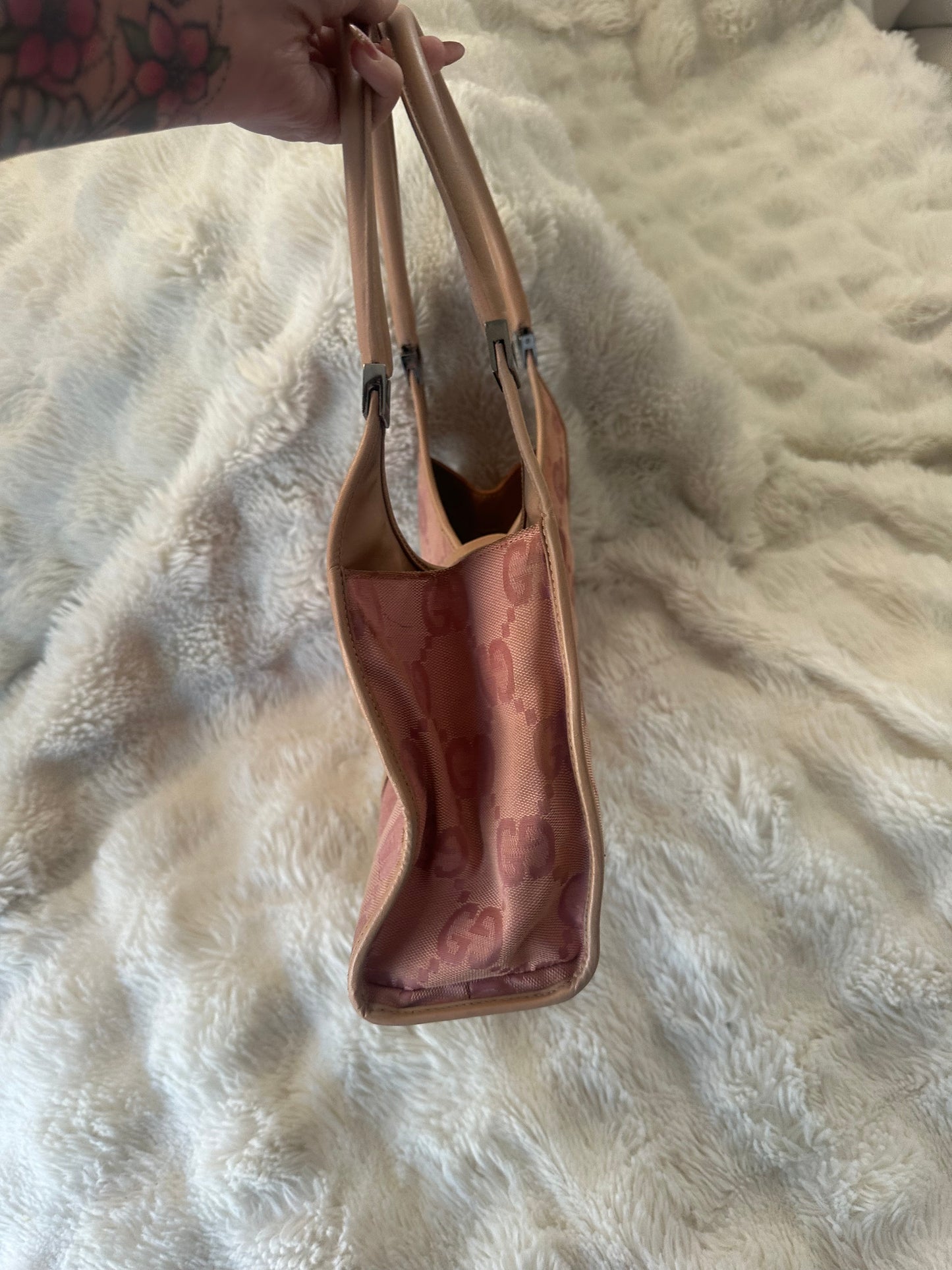 GUCCI - Jackie vintage hobo bag pink