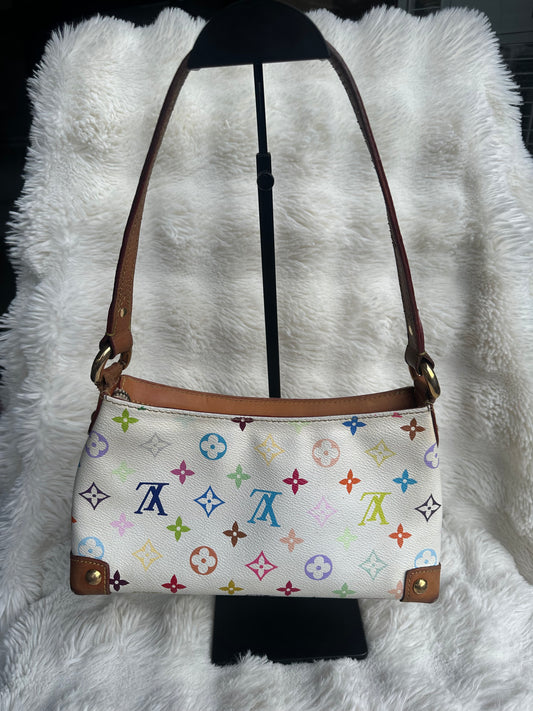 Louis Vuitton Takashi Murakami Eliza monogram multicolour limited edition 00’s shoulder bag