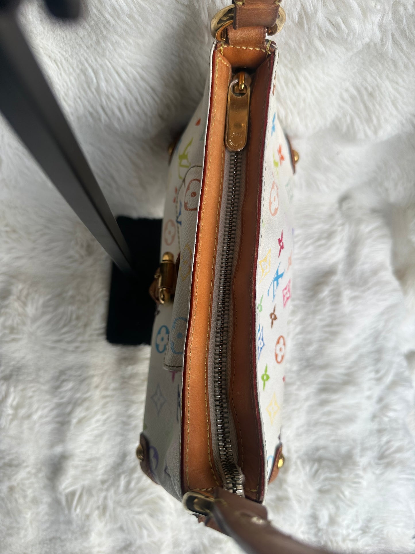 Louis Vuitton Takashi Murakami Eliza monogram multicolour limited edition 00’s shoulder bag