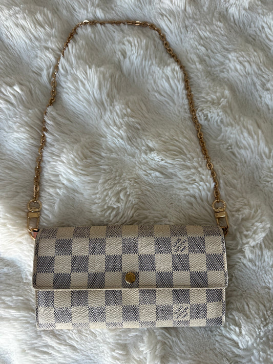 Louis Vuitton Damier Azur WOC shoulder bag