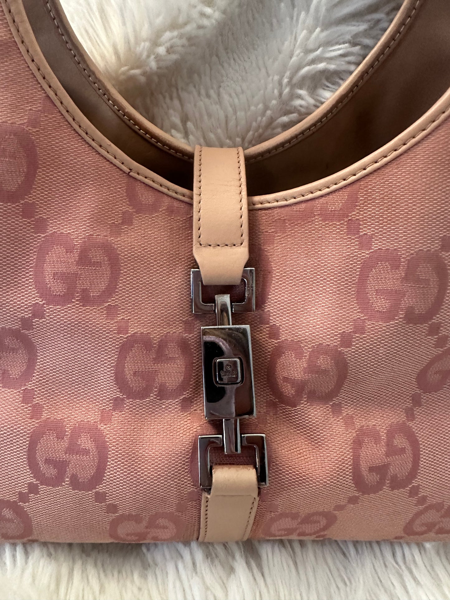 GUCCI - Jackie vintage hobo bag pink