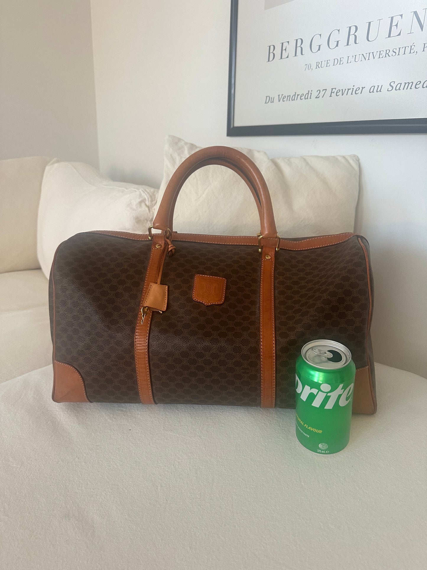 Celine Macadam Vintage weekender bag