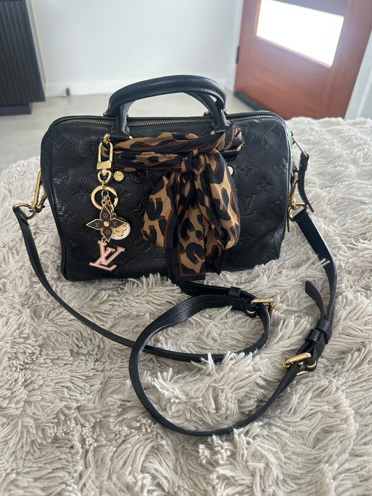 Black Louis Vuitton speedy