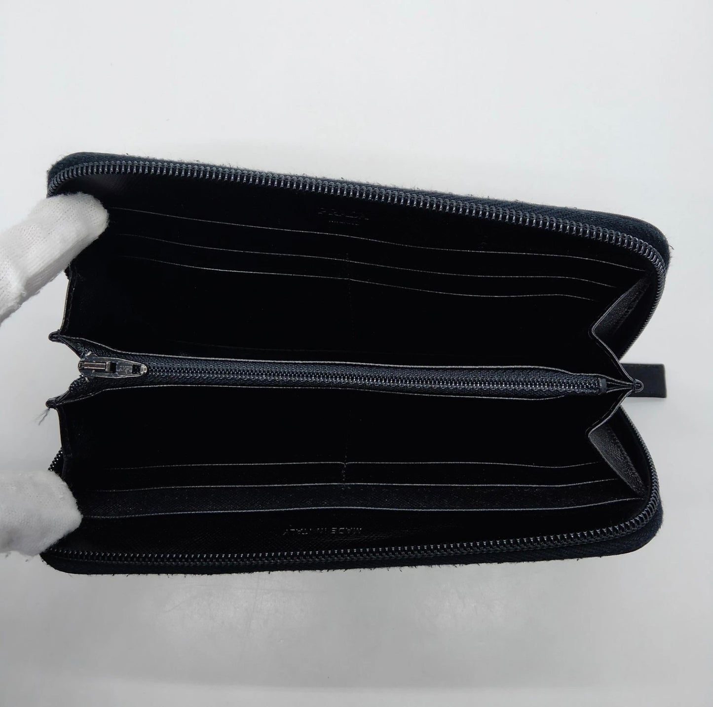 Prada Re-nylon long zippy wallet