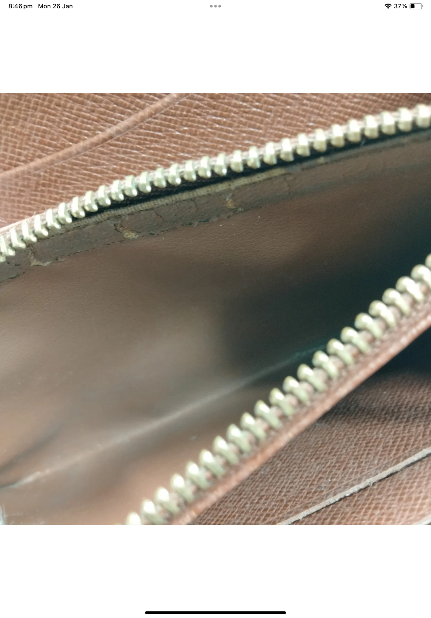 Louis Vuitton Monogram zippy wallet