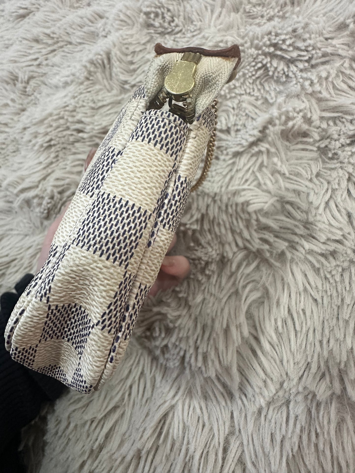 Mini Pochette Accessoires Damier Azur