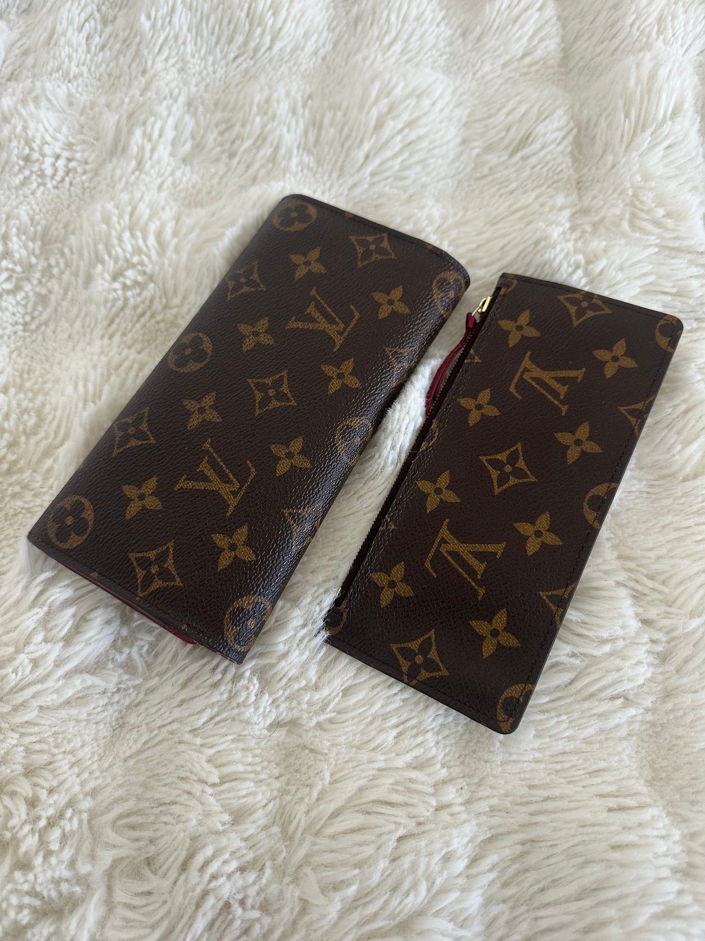 Louis Vuitton wrap wallet with coin purse