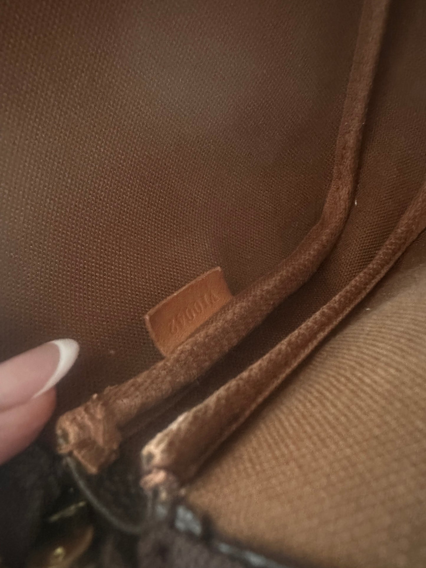 Louis Vuitton repaired Pochette Accessory bag cross body