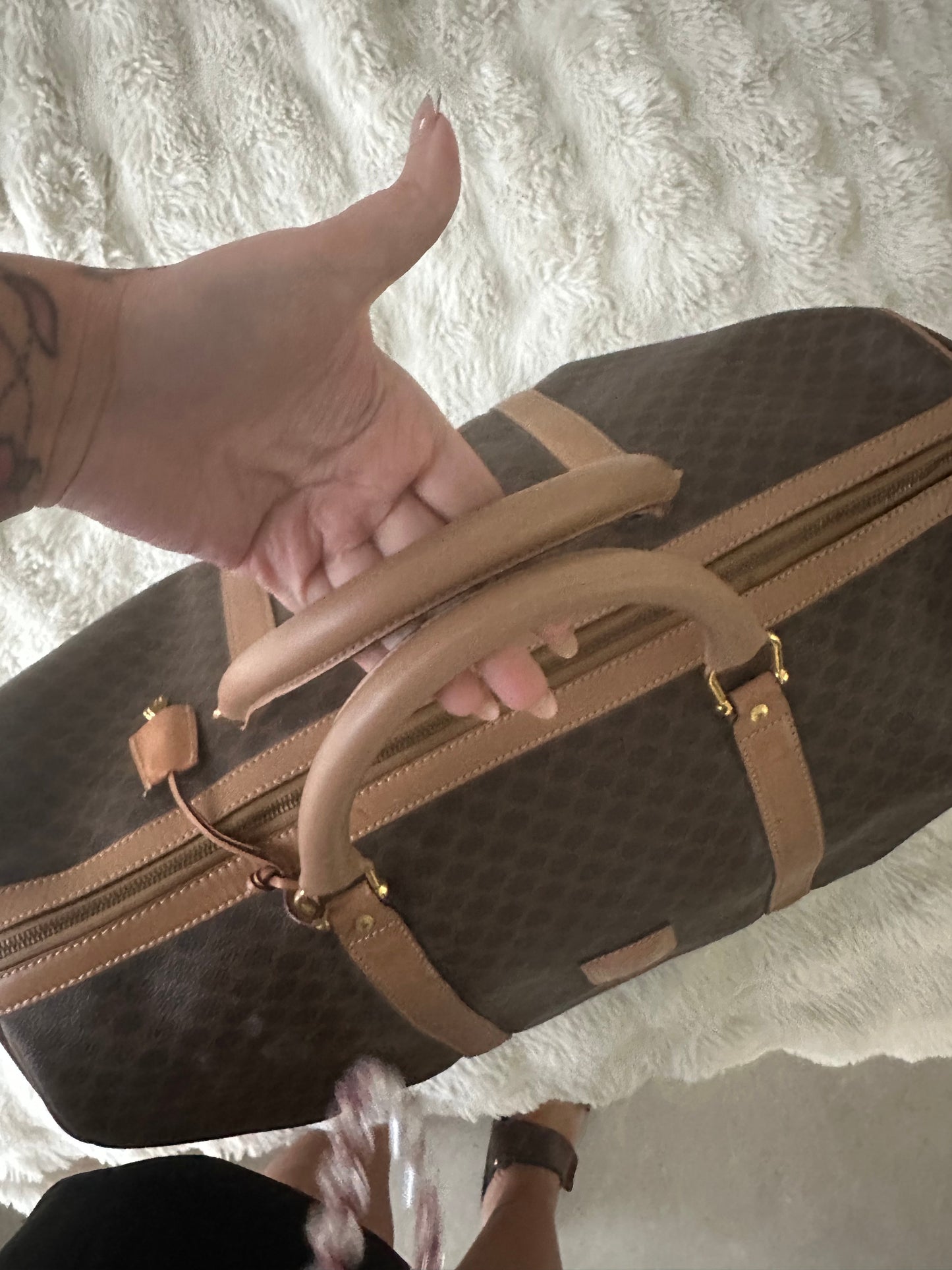 Celine Macadam Vintage weekender bag