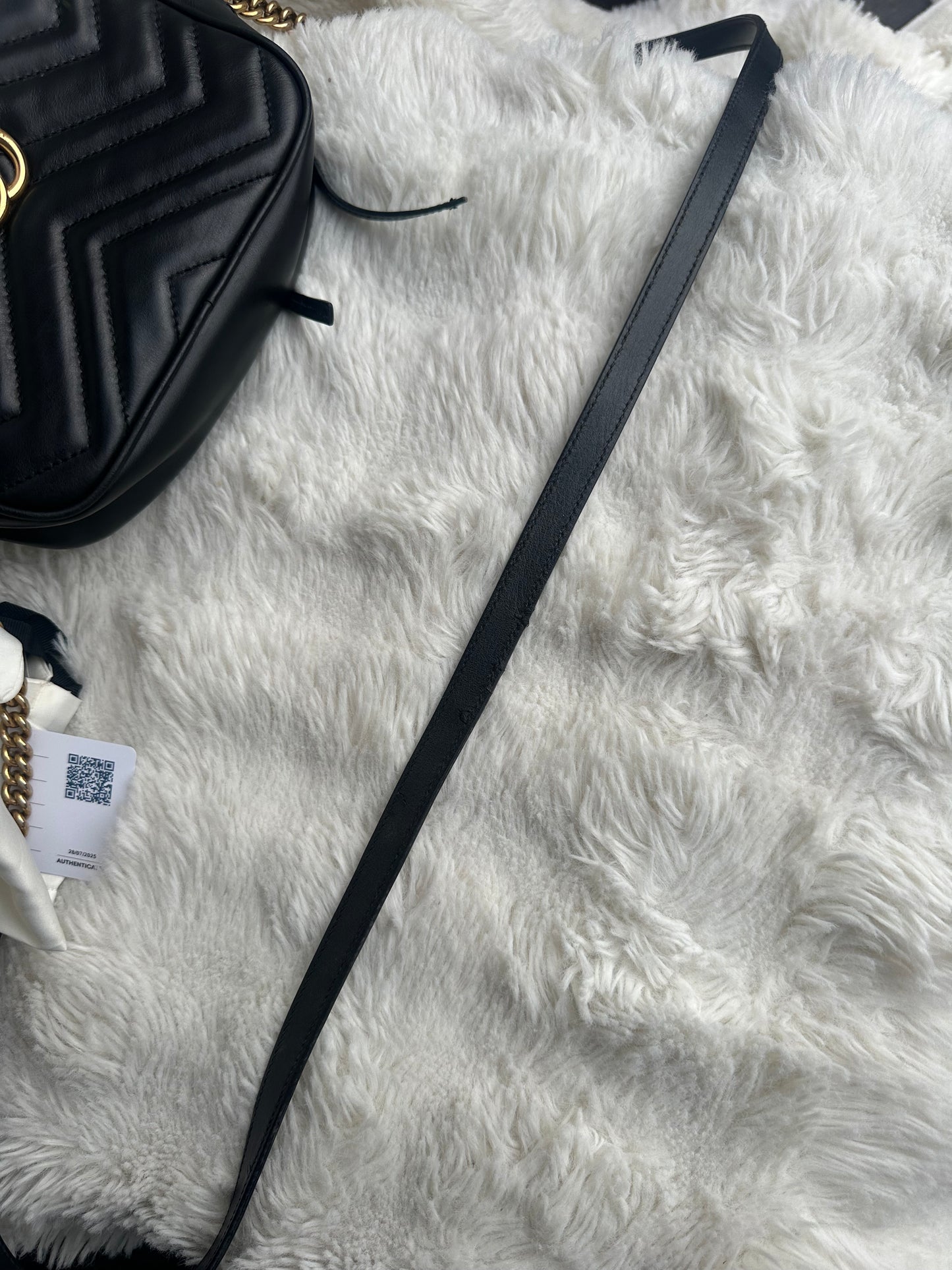 GUCCI GG Marmont Camera Bag Black