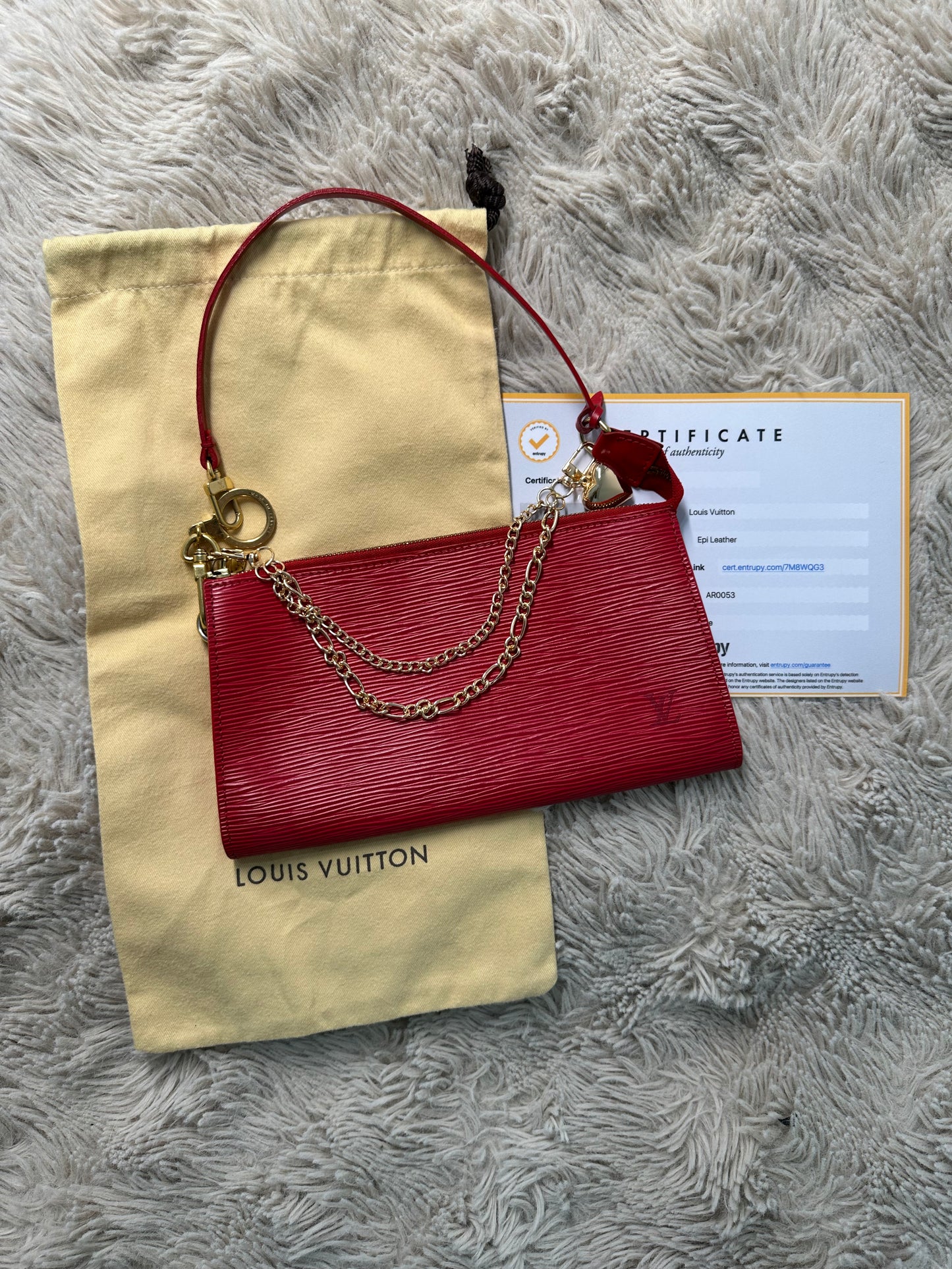 Louis Vuitton Epi Leather Pochette