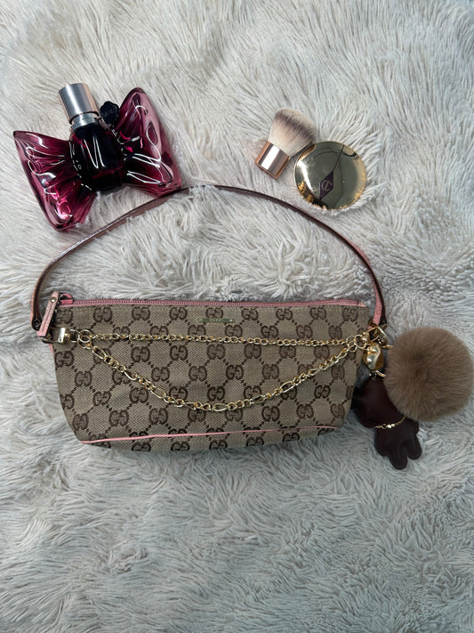 Gucci Boat Pink Leather