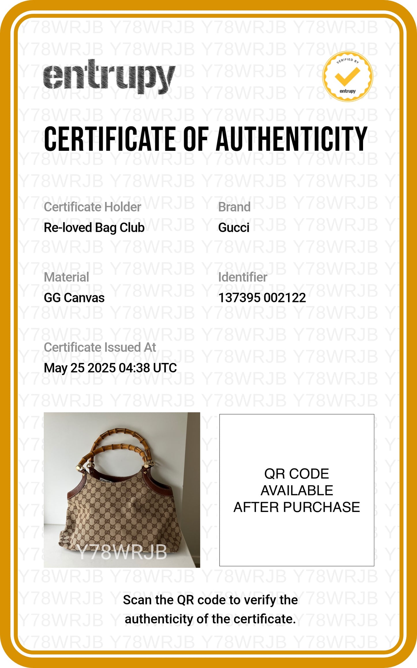 Gucci Bamboo Tote