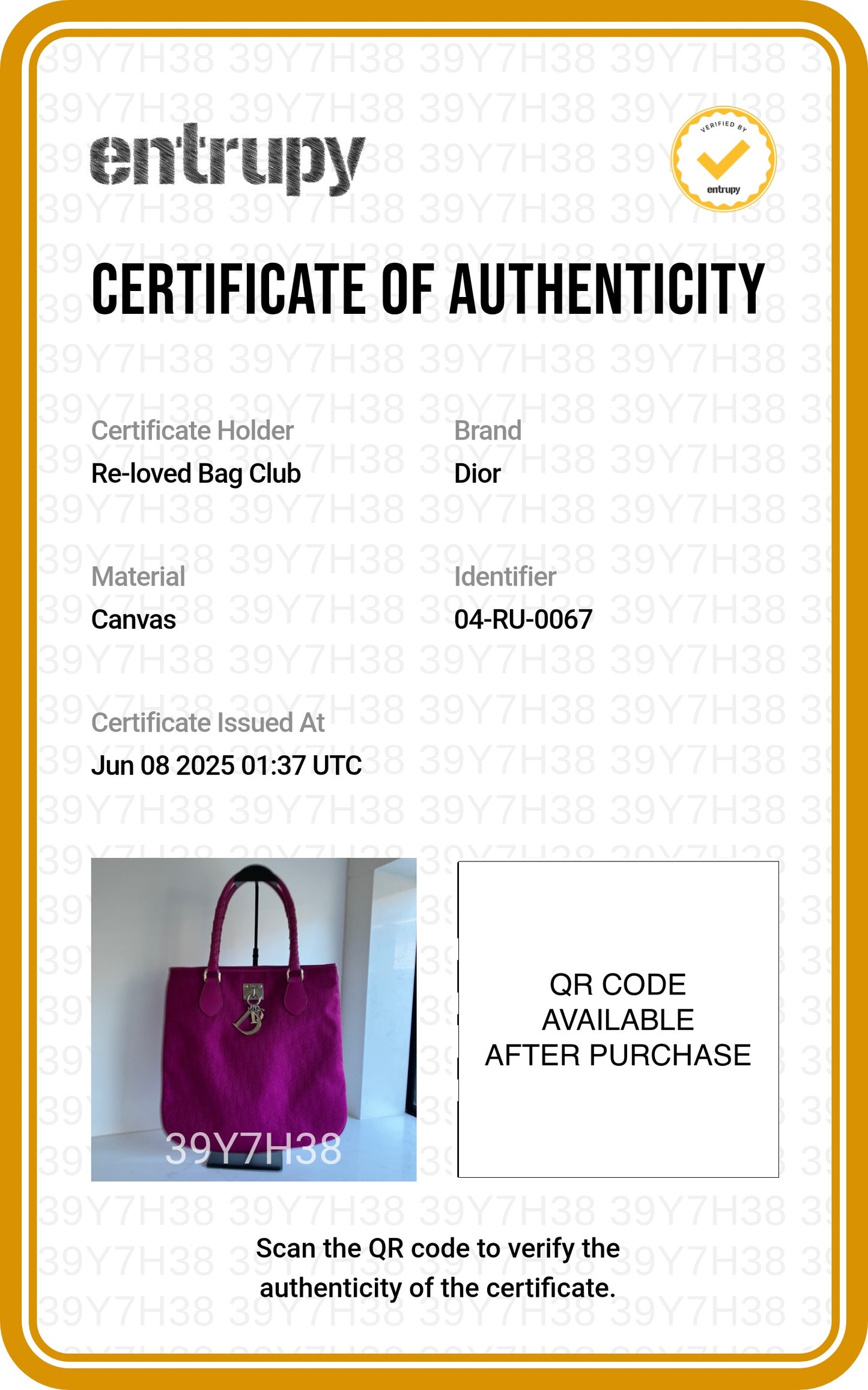 Christian Dior hot pink monogram Trotter logo charm tote bag