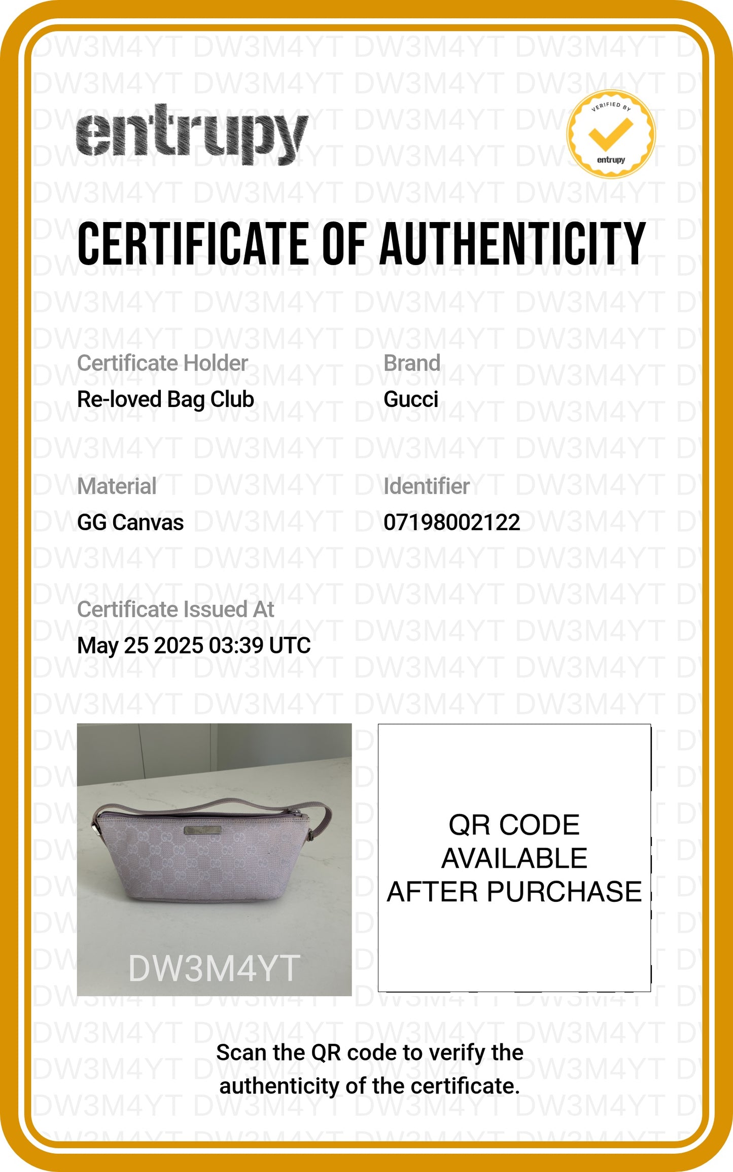 Lavender Gucci Boat Pochette